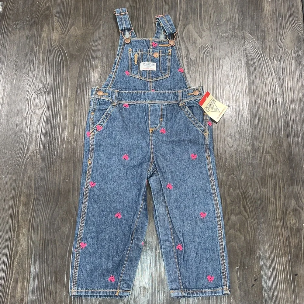 NWT Oshkosh B’gosh Denim Overalls